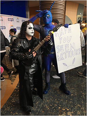 Eric Draven and The Tick at LBCE 2019